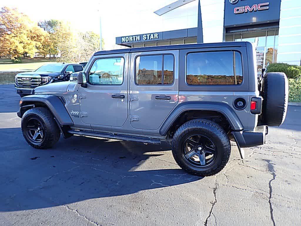 used 2018 Jeep Wrangler Unlimited car, priced at $18,725