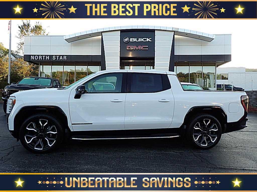 used 2025 GMC Sierra EV car, priced at $78,455