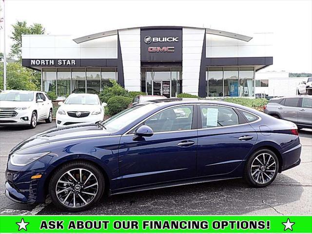 used 2021 Hyundai Sonata car, priced at $28,425