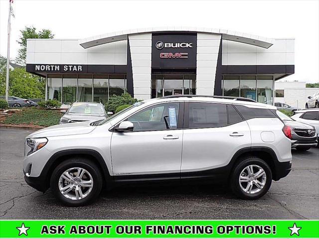 used 2021 GMC Terrain car, priced at $24,975