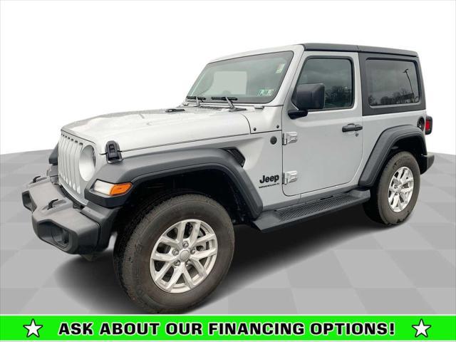 used 2023 Jeep Wrangler car, priced at $38,420