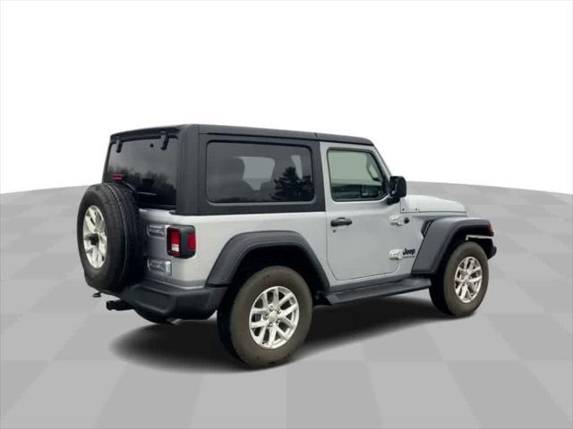 used 2023 Jeep Wrangler car, priced at $38,420