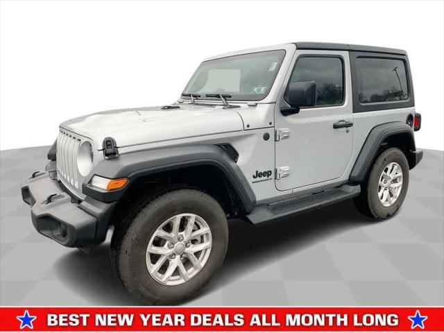 used 2023 Jeep Wrangler car, priced at $38,420