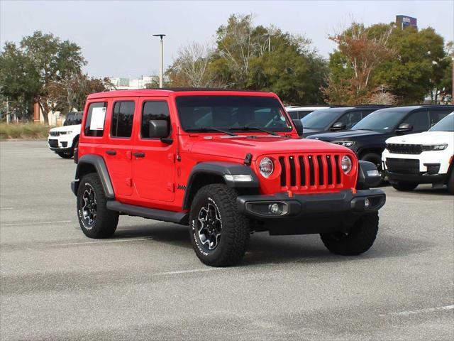 used 2021 Jeep Wrangler Unlimited car, priced at $35,000