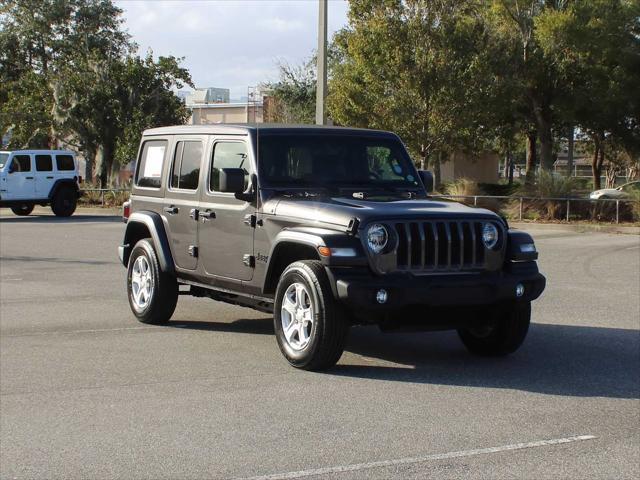 used 2021 Jeep Wrangler Unlimited car, priced at $35,500