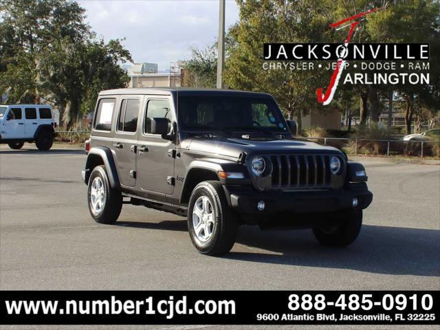 used 2021 Jeep Wrangler Unlimited car, priced at $35,500