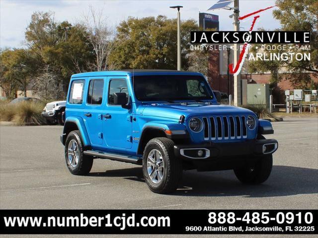 used 2022 Jeep Wrangler Unlimited car, priced at $38,500