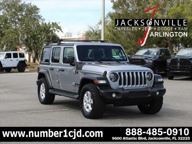 used 2021 Jeep Wrangler car, priced at $29,500