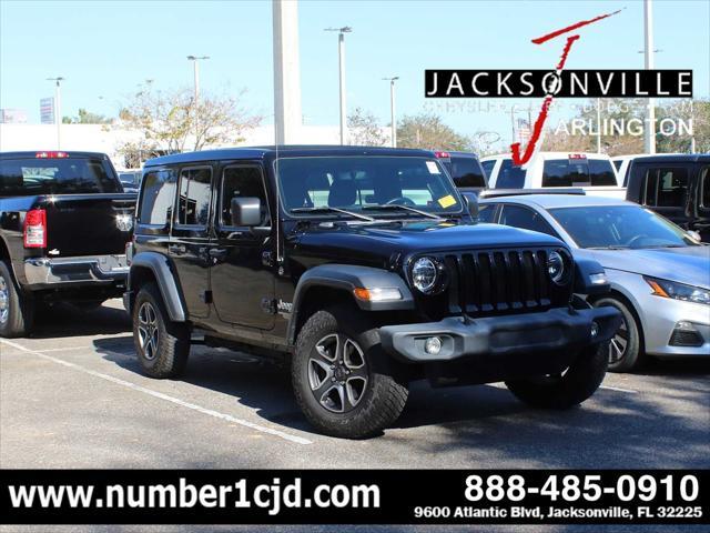 used 2020 Jeep Wrangler Unlimited car, priced at $32,500