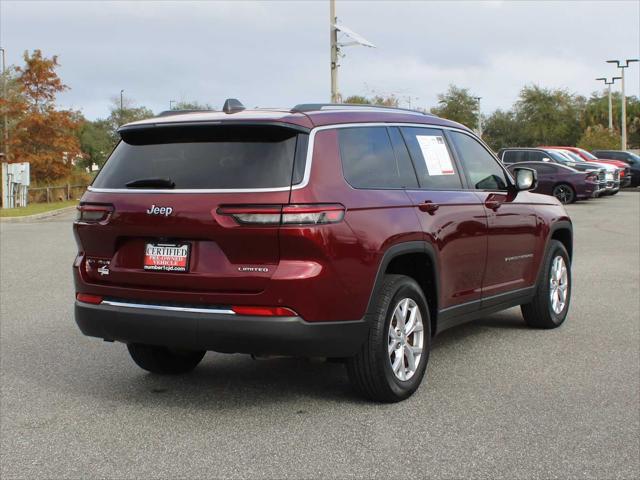 used 2021 Jeep Grand Cherokee L car, priced at $35,500