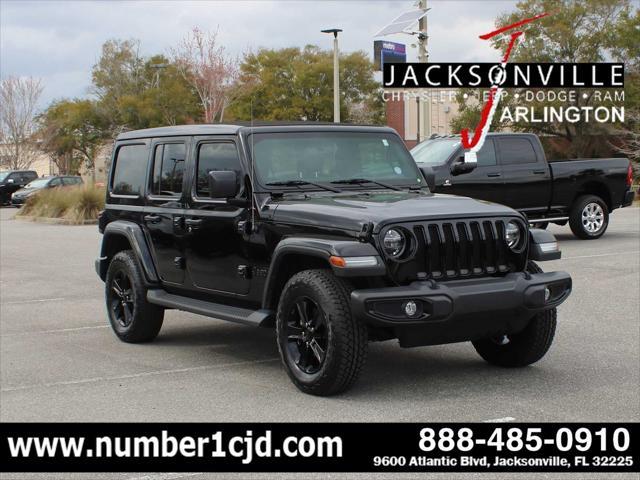 used 2021 Jeep Wrangler Unlimited car, priced at $39,500