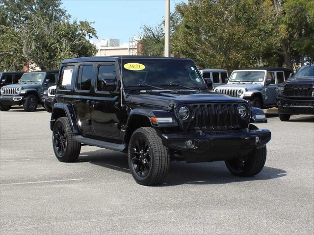 used 2021 Jeep Wrangler Unlimited car, priced at $42,500