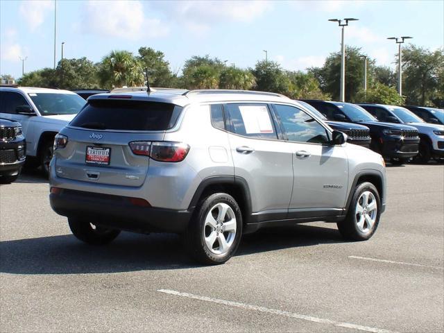 used 2021 Jeep Compass car, priced at $20,500