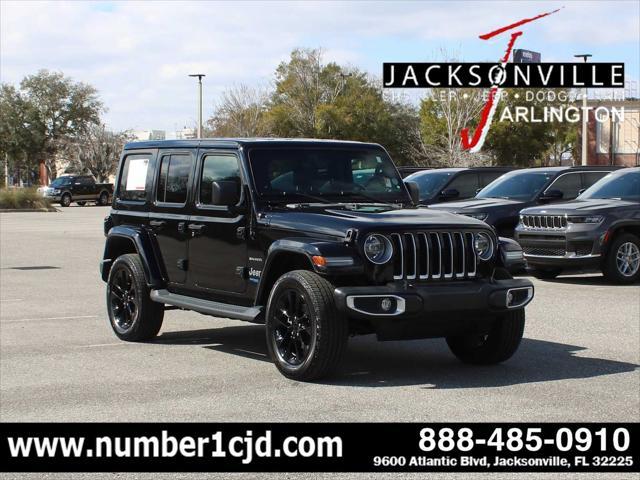 used 2021 Jeep Wrangler Unlimited 4xe car, priced at $31,000