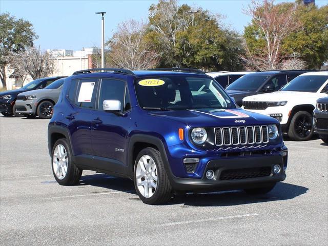 used 2021 Jeep Renegade car, priced at $21,000