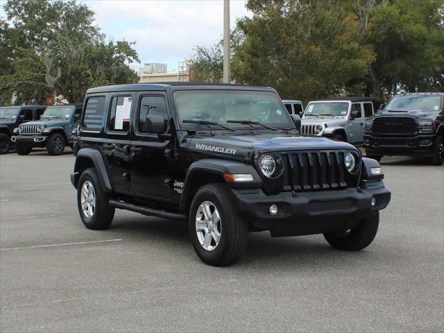 used 2021 Jeep Wrangler Unlimited car, priced at $34,000