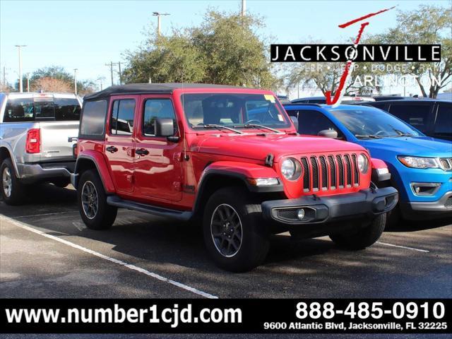 used 2021 Jeep Wrangler Unlimited car, priced at $31,000