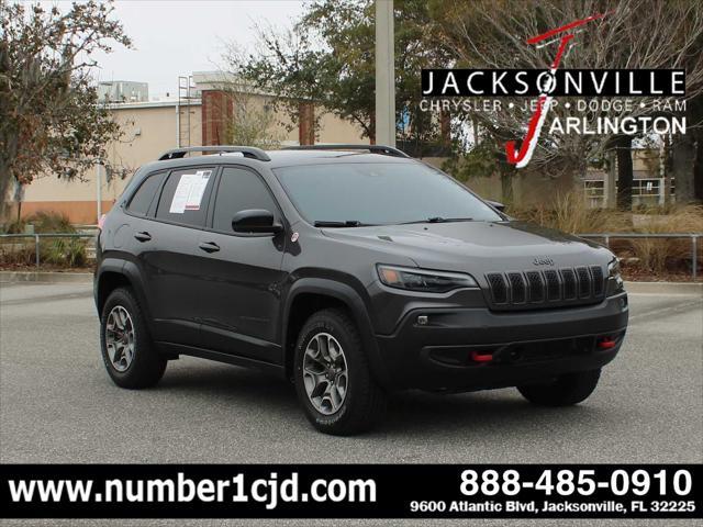 used 2022 Jeep Cherokee car, priced at $28,000