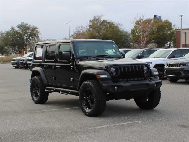 used 2021 Jeep Wrangler Unlimited car, priced at $33,000