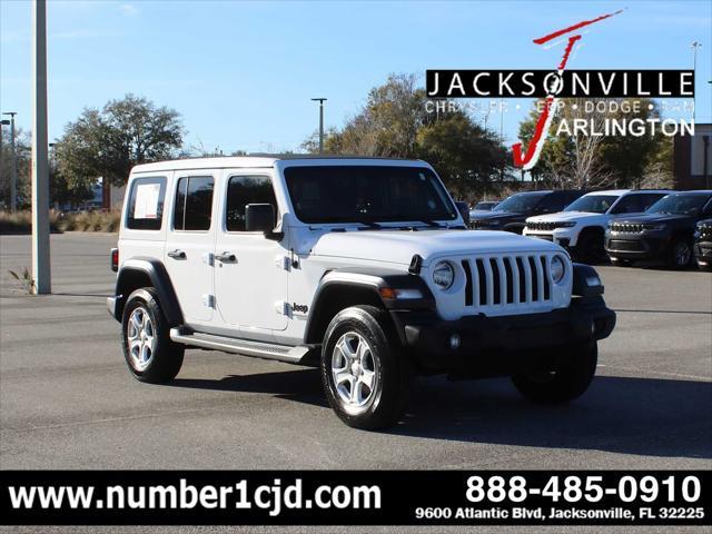 used 2021 Jeep Wrangler Unlimited car, priced at $34,500