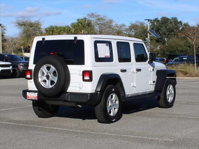 used 2021 Jeep Wrangler Unlimited car, priced at $34,500