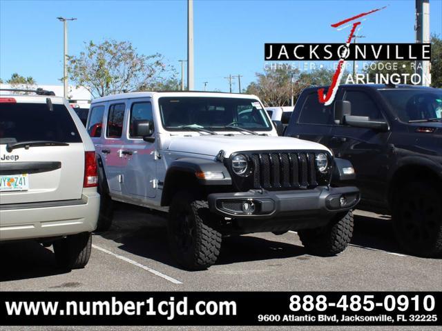 used 2021 Jeep Wrangler Unlimited car, priced at $36,500