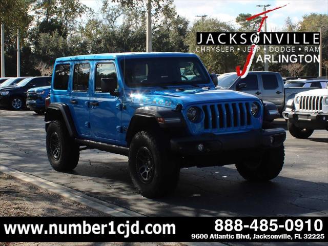 used 2022 Jeep Wrangler Unlimited car, priced at $40,000