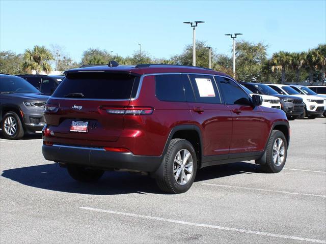 used 2022 Jeep Grand Cherokee L car, priced at $28,500