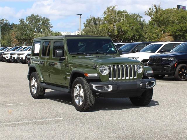 used 2021 Jeep Wrangler Unlimited car, priced at $36,500