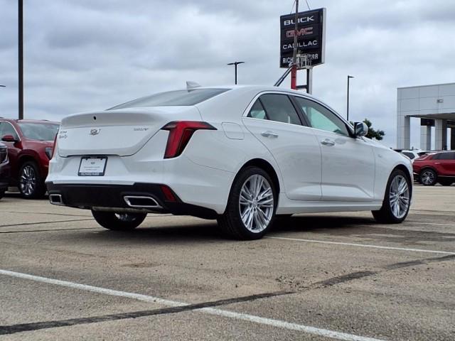 new 2025 Cadillac CT4 car, priced at $43,540