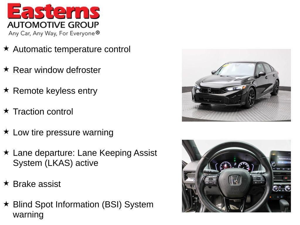 used 2025 Honda Civic car, priced at $26,390