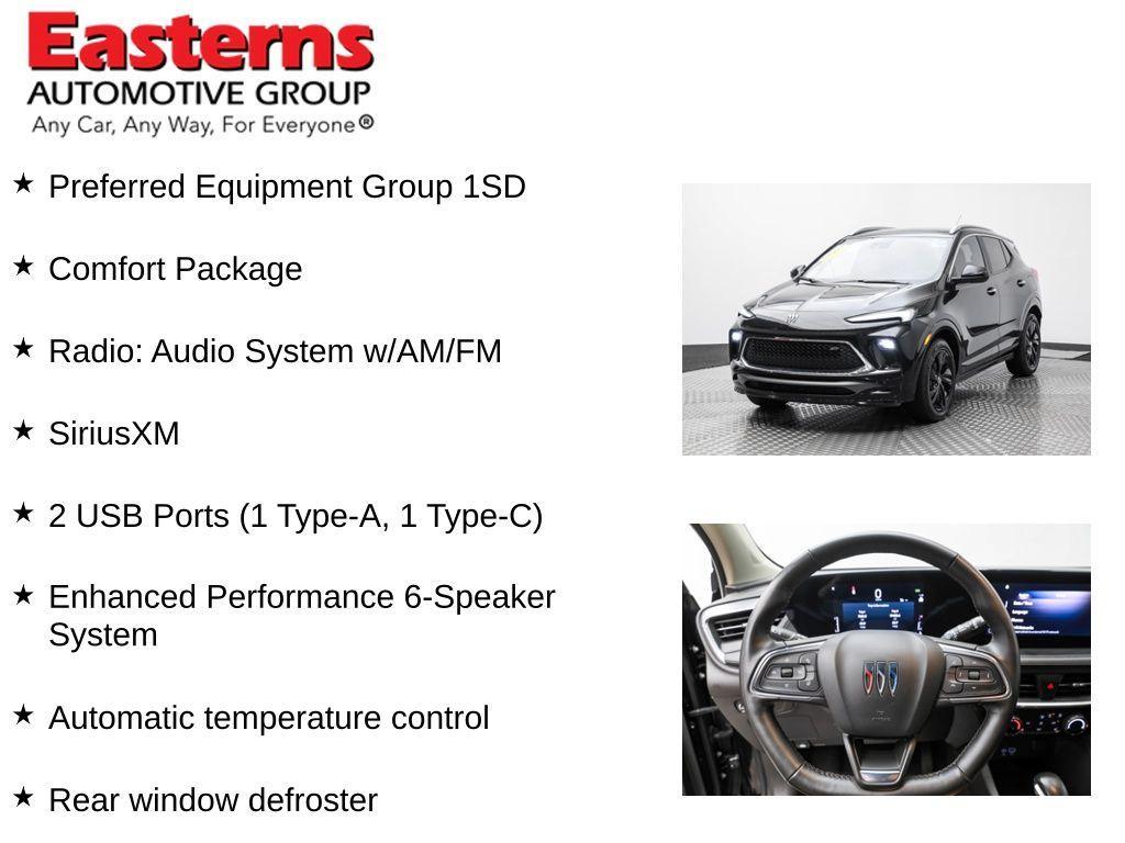 used 2024 Buick Encore GX car, priced at $21,290