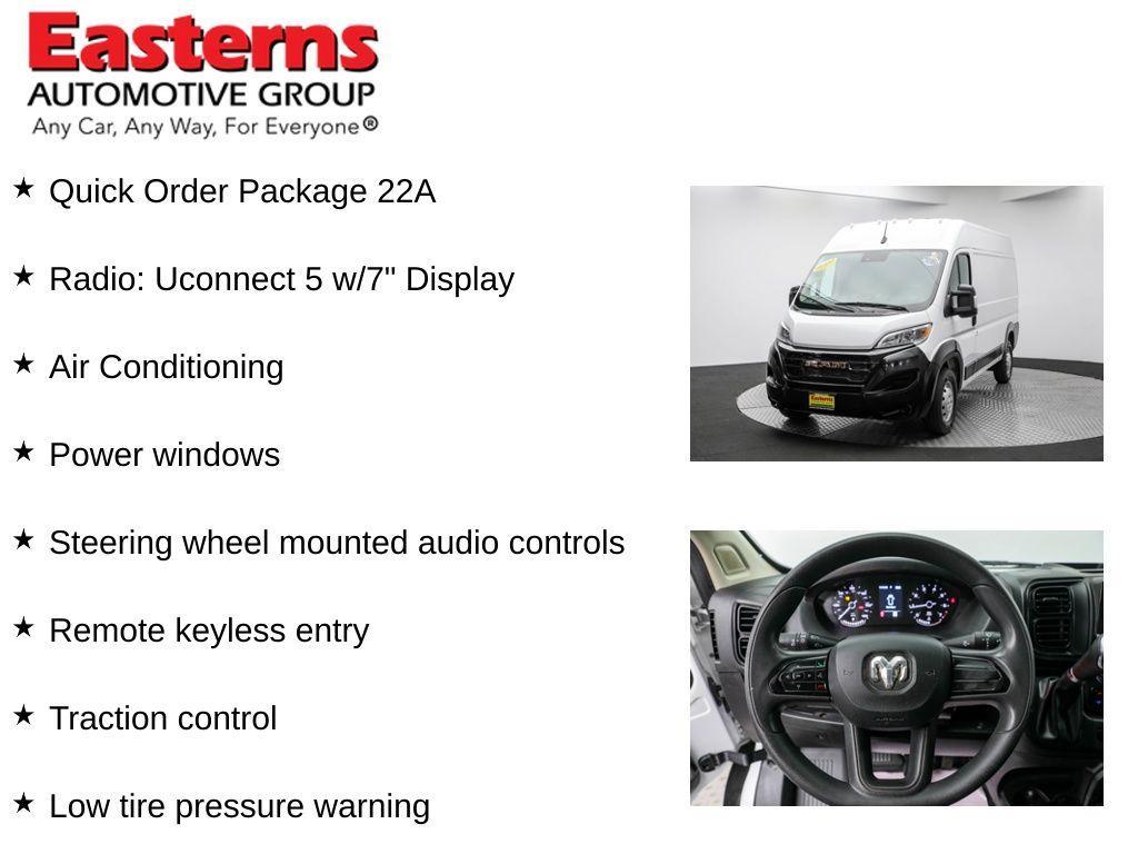 used 2023 Ram ProMaster 1500 car, priced at $26,950