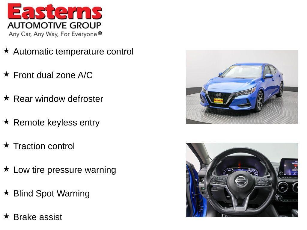 used 2021 Nissan Sentra car, priced at $16,490