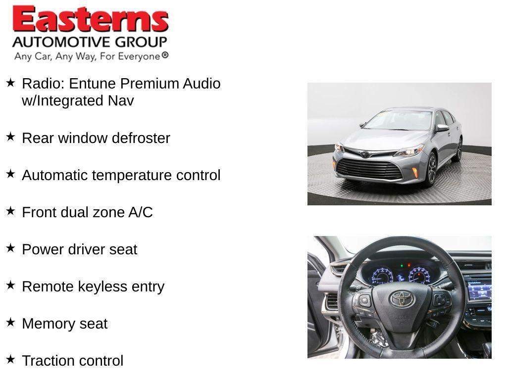 used 2018 Toyota Avalon car, priced at $21,350