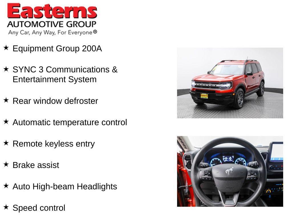 used 2022 Ford Bronco Sport car, priced at $22,950