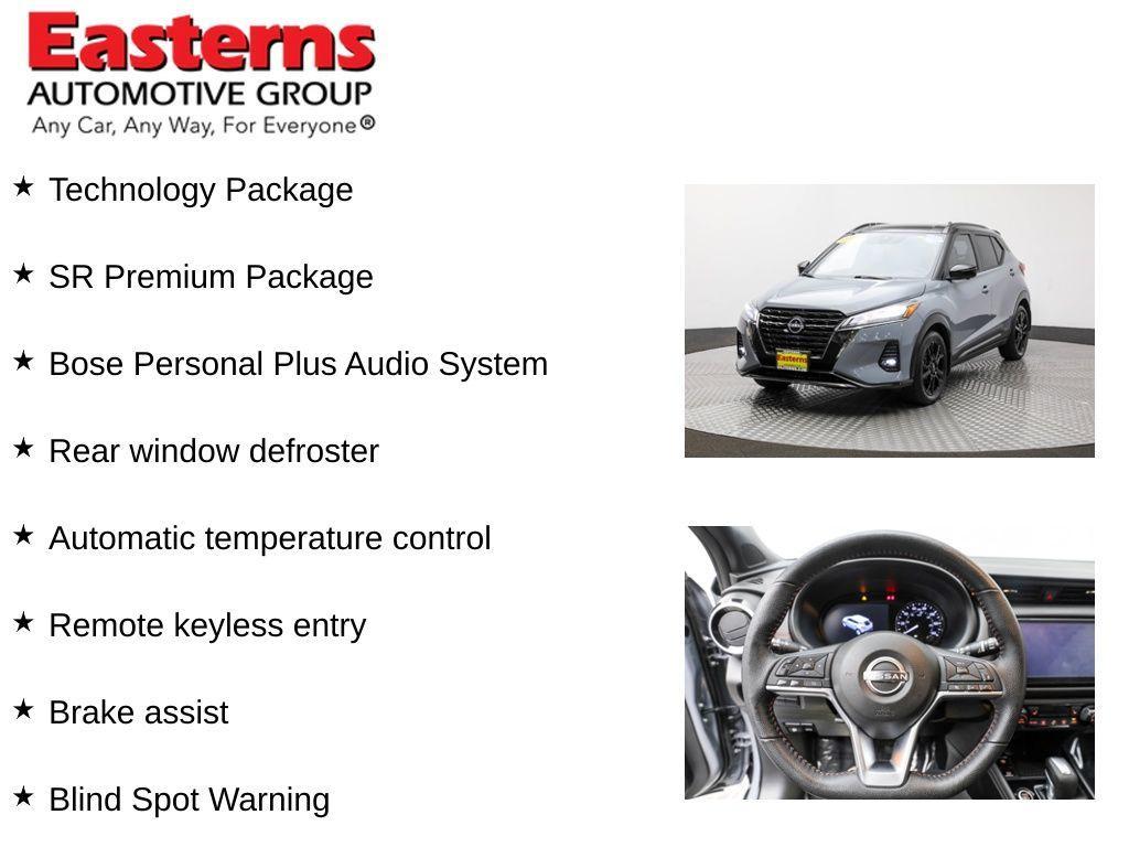 used 2023 Nissan Kicks car, priced at $20,850