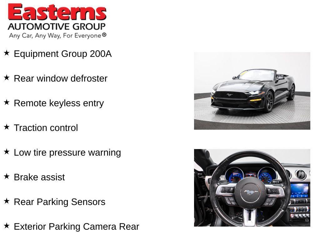 used 2023 Ford Mustang car, priced at $25,490