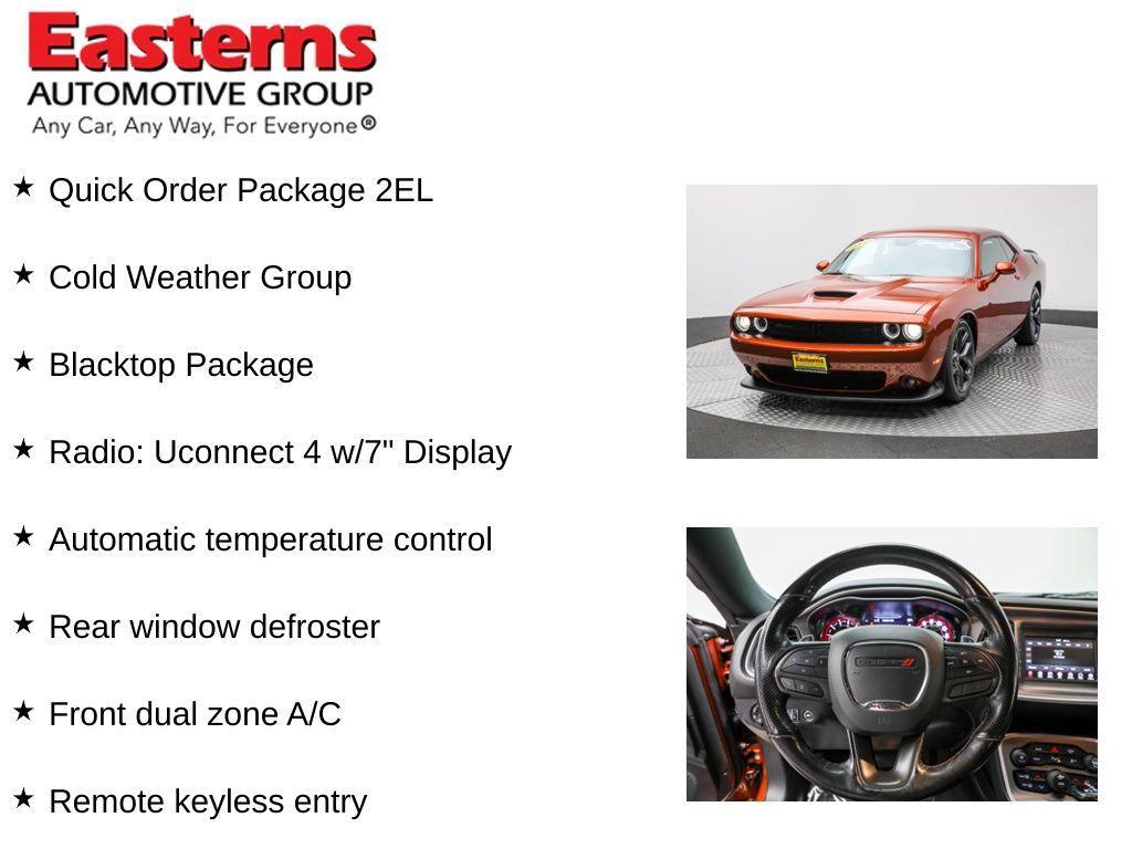 used 2022 Dodge Challenger car, priced at $23,490