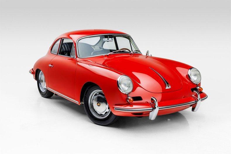 used 1964 Porsche 356 car, priced at $559,500