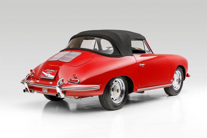 used 1964 Porsche 356 car, priced at $137,500
