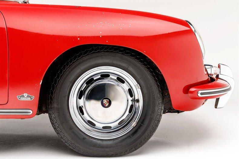 used 1964 Porsche 356 car, priced at $137,500