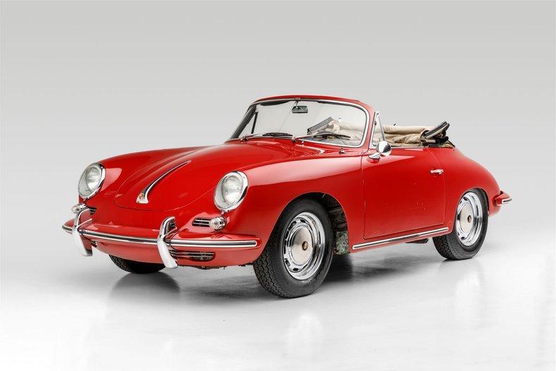 used 1964 Porsche 356 car, priced at $137,500