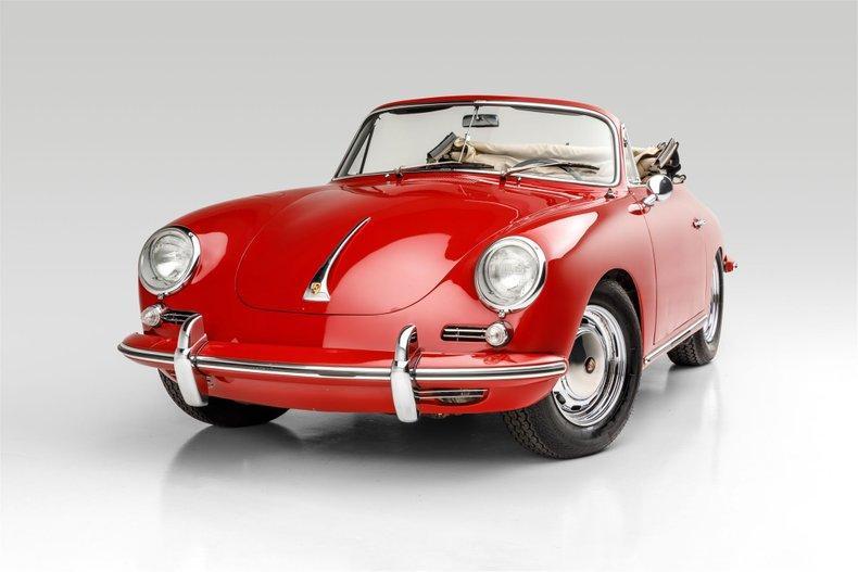 used 1964 Porsche 356 car, priced at $137,500