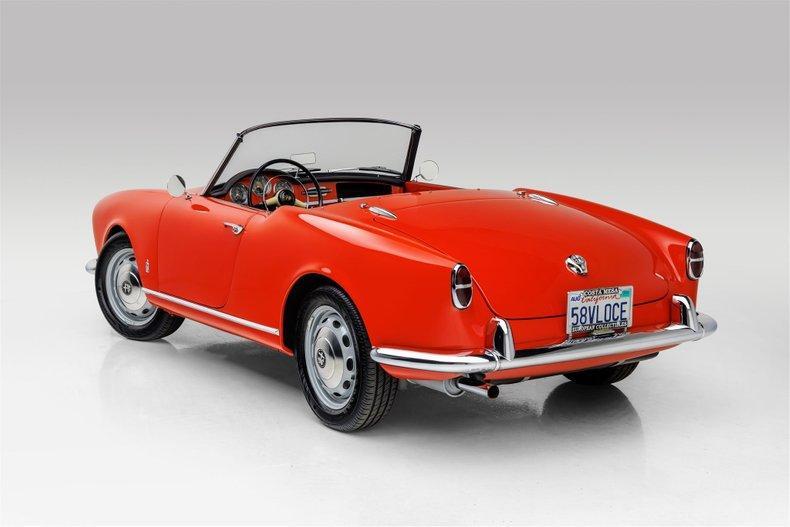 used 1958 Alfa Romeo Giulietta car, priced at $114,950