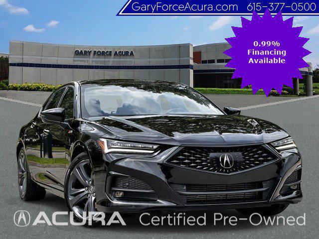 used 2022 Acura TLX car, priced at $33,000