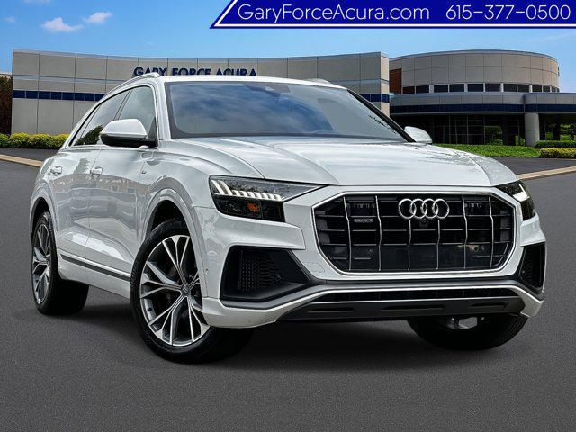 used 2021 Audi Q8 car, priced at $36,000