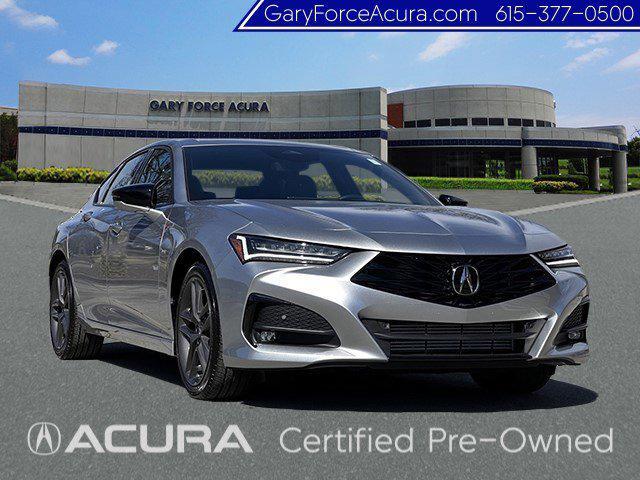 used 2025 Acura TLX car, priced at $48,800