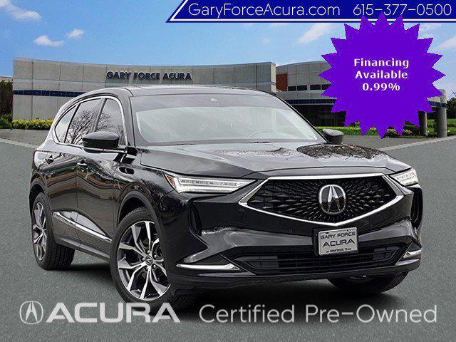 used 2022 Acura MDX car, priced at $43,482