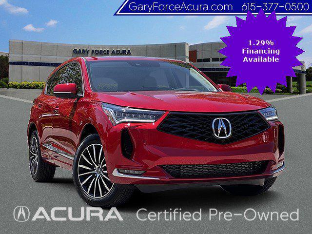 used 2025 Acura RDX car, priced at $52,800